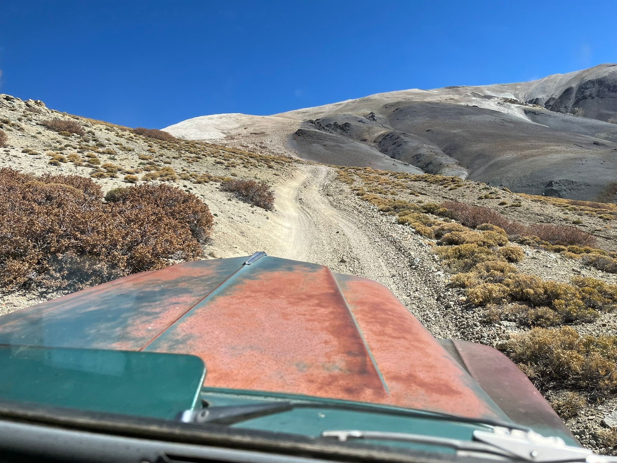 My New 1966 Jeep: The Highs And Lows Of A Week Jeeping In The Eastern Sierra - Two Failures Due To Plastic Parts 61 IMG 2480