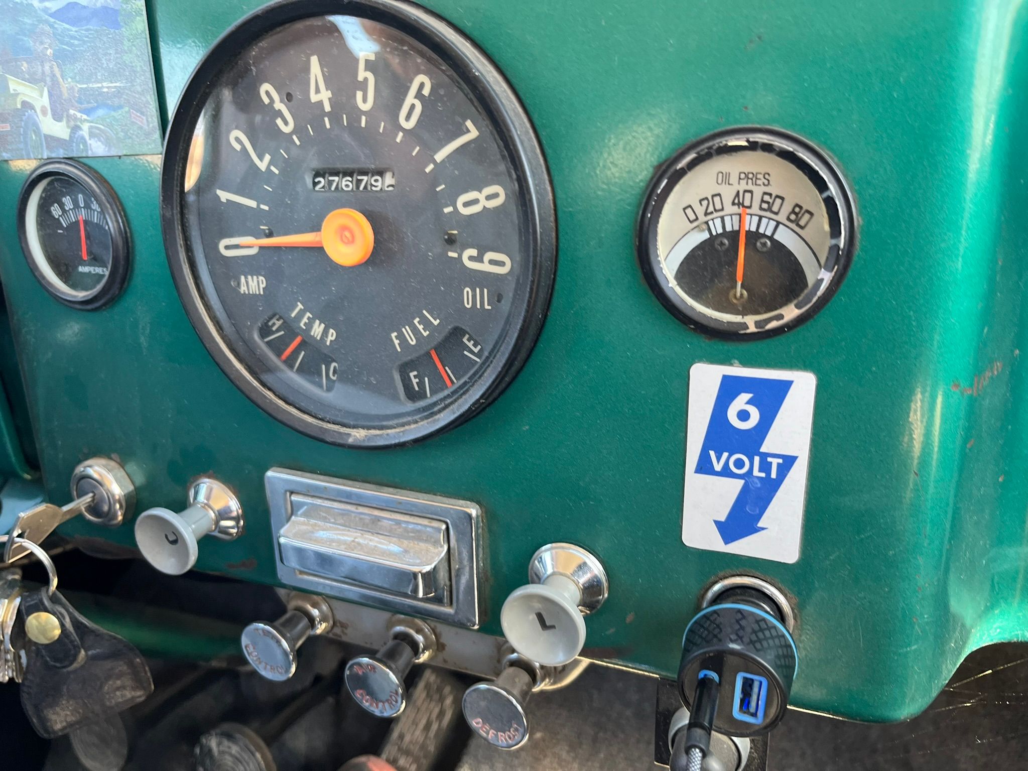 My New 1966 Jeep: The Highs And Lows Of A Week Jeeping In The Eastern Sierra - Two Failures Due To Plastic Parts 62 IMG 2484