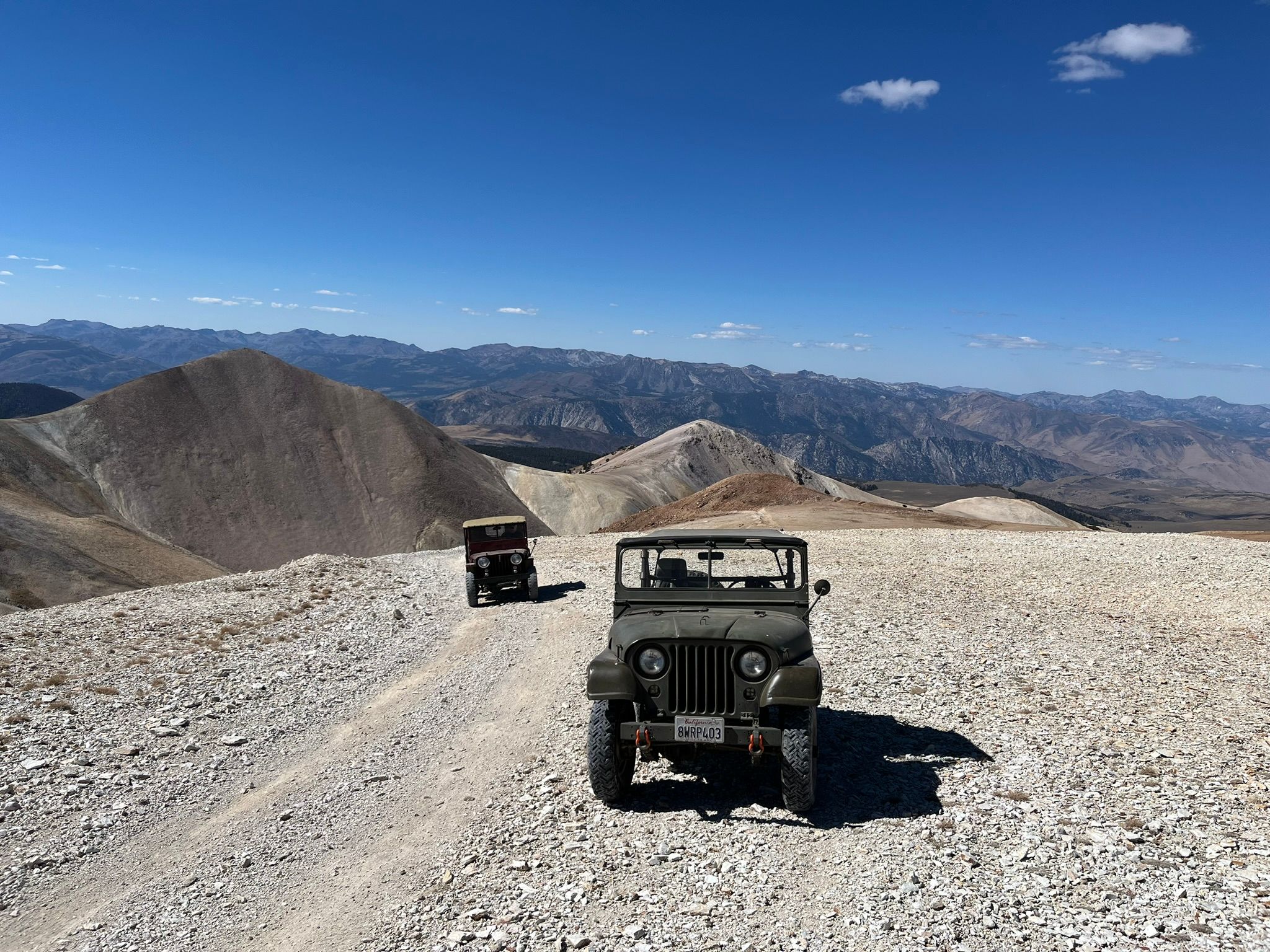 My New 1966 Jeep: The Highs And Lows Of A Week Jeeping In The Eastern Sierra - Two Failures Due To Plastic Parts 64 IMG 2486