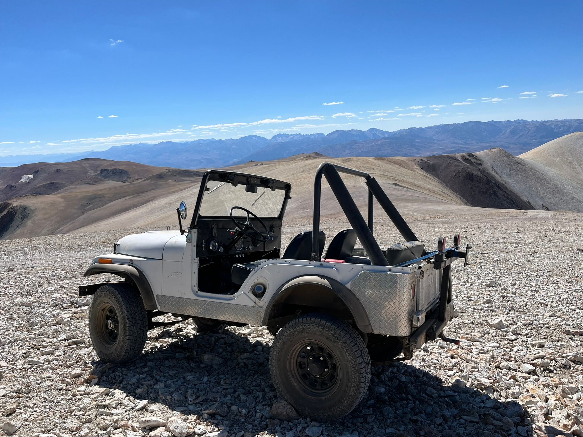My New 1966 Jeep: The Highs And Lows Of A Week Jeeping In The Eastern Sierra - Two Failures Due To Plastic Parts 68 IMG 2497
