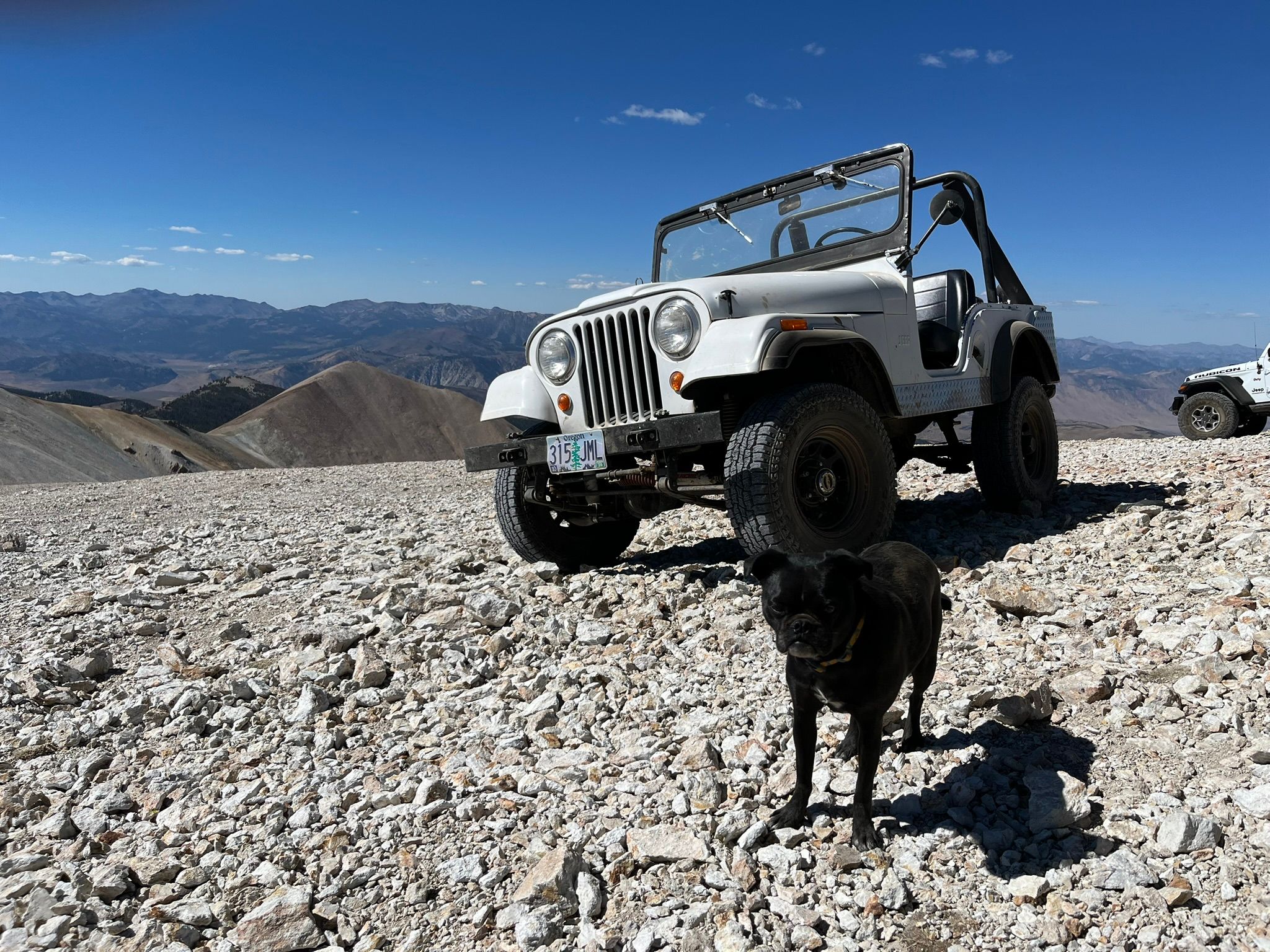 My New 1966 Jeep: The Highs And Lows Of A Week Jeeping In The Eastern Sierra - Two Failures Due To Plastic Parts 69 IMG 2500