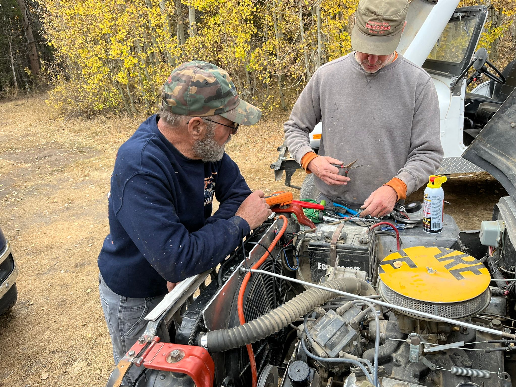 My New 1966 Jeep: The Highs And Lows Of A Week Jeeping In The Eastern Sierra - Two Failures Due To Plastic Parts 80 IMG 2549