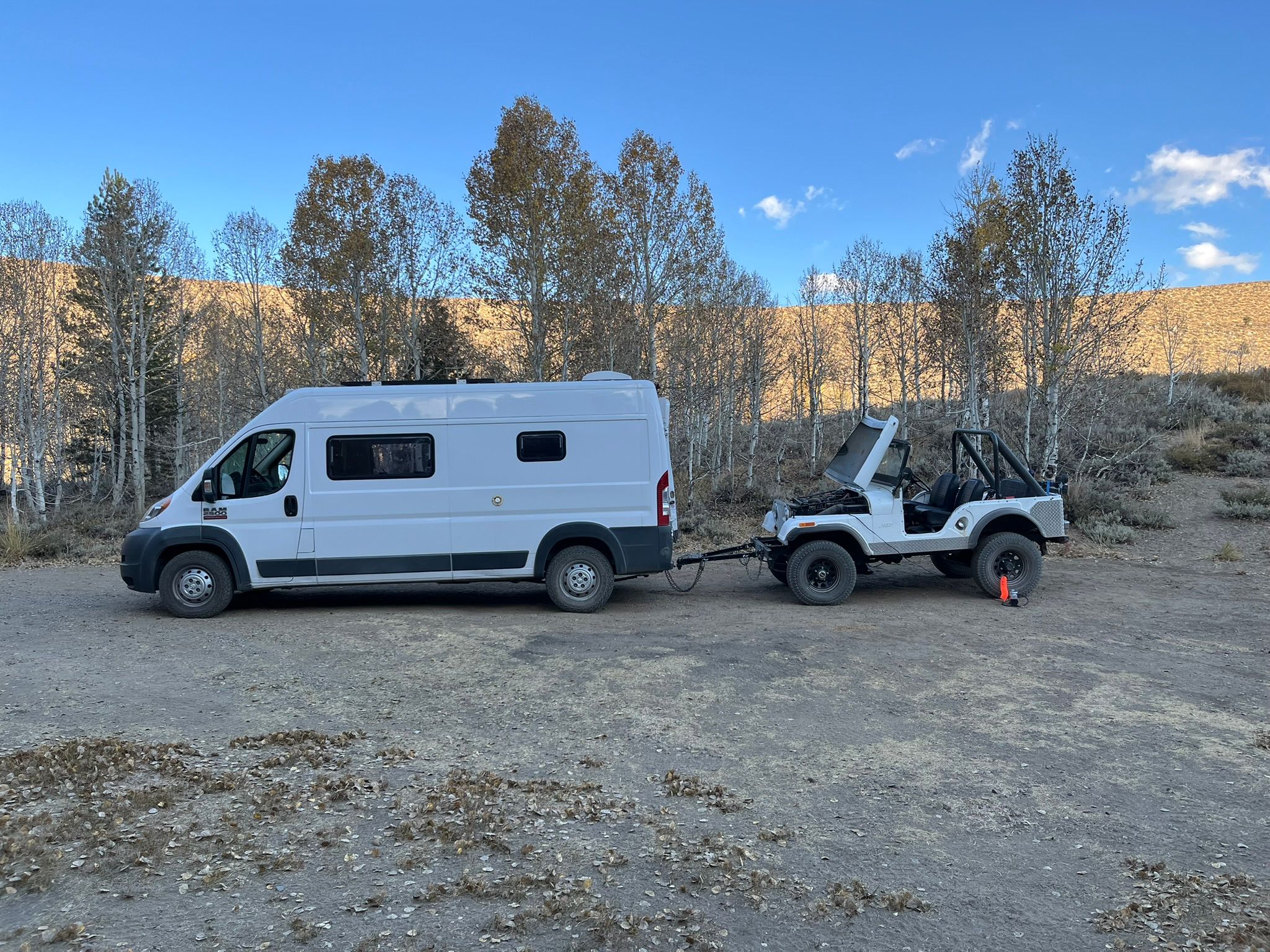 My New 1966 Jeep: The Highs And Lows Of A Week Jeeping In The Eastern Sierra - Two Failures Due To Plastic Parts 2 IMG 2584