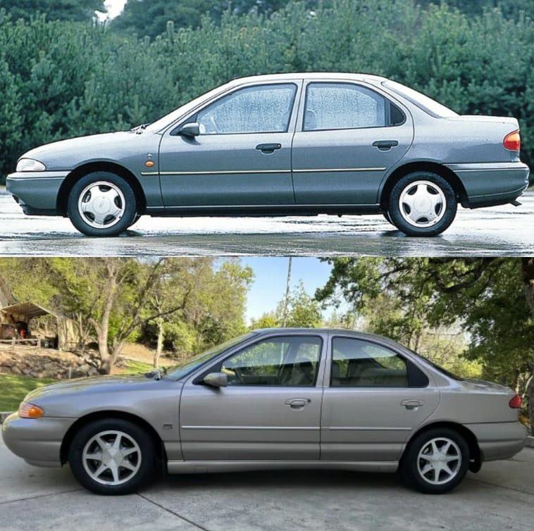 1998 Mercury Mystique LS: A Rare Survivor Of Ford’s Biggest ‘90s Disappointment, Still On The Road 6 Mondeo vs Contour