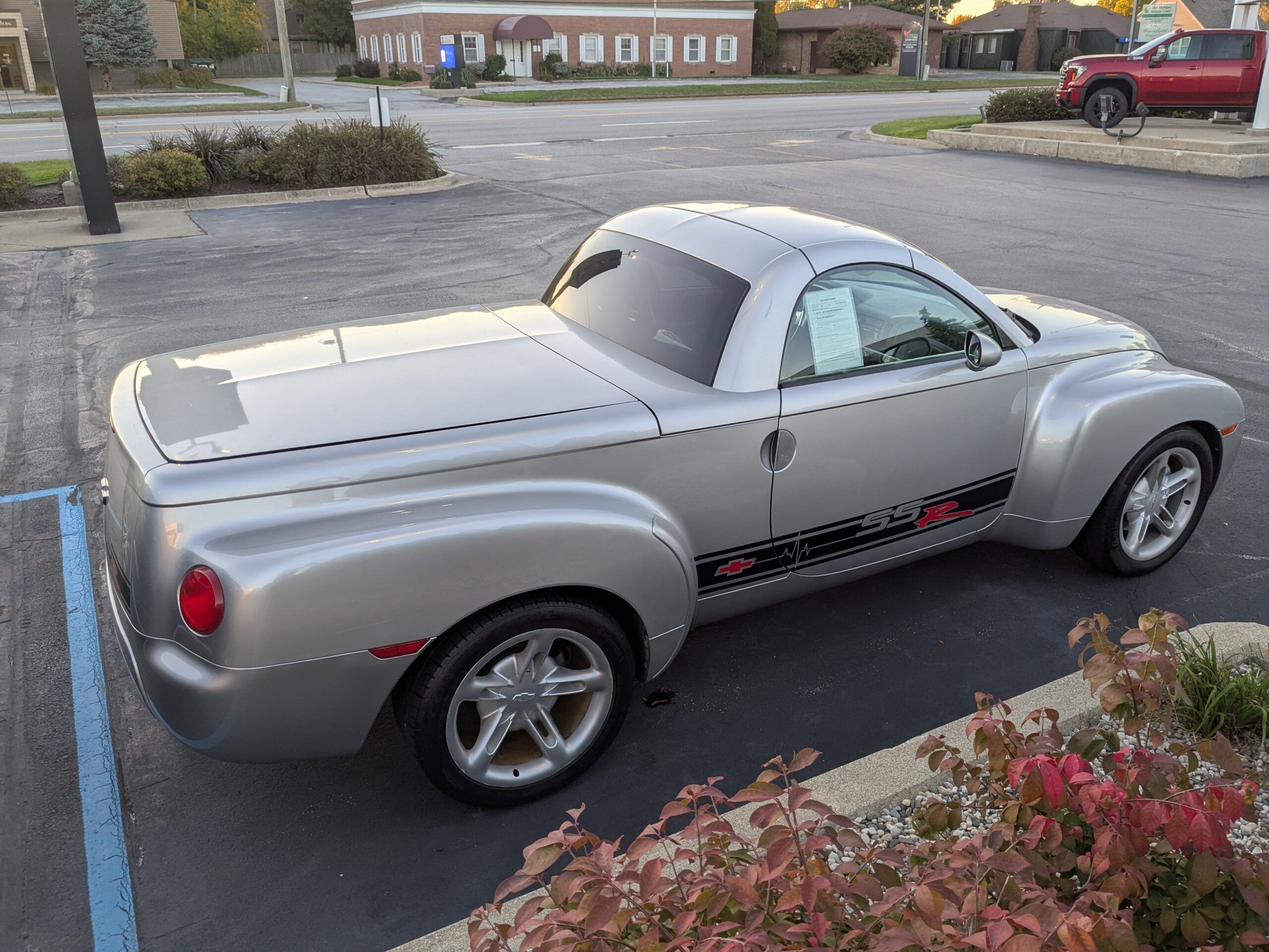 2004 Chevrolet SSR: A Convertible Two-Seater Truck? A Retro Curiosity Worth A Second Look 7 High passenger profile of silver 2004 Chevrolet SSR