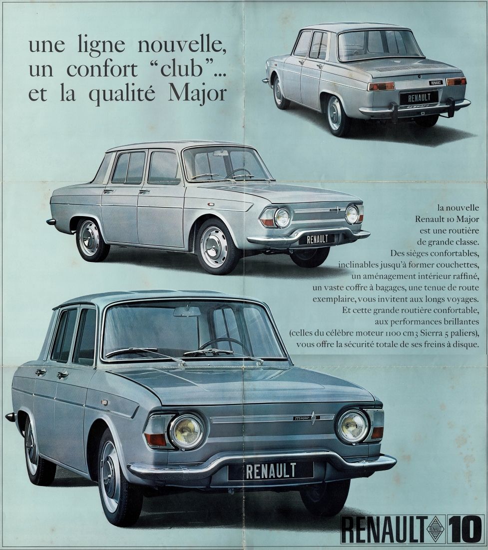 1969 Renault 10 – Ungainly At Any Speed 5 R10 lancement