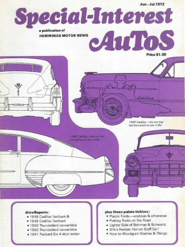 Vintage Article: "Getting Radio On The Road" (And Which Automakers Were Really First To Offer Car Radio?) 2 Cover image of Special Interest Autos 11 (1972)
