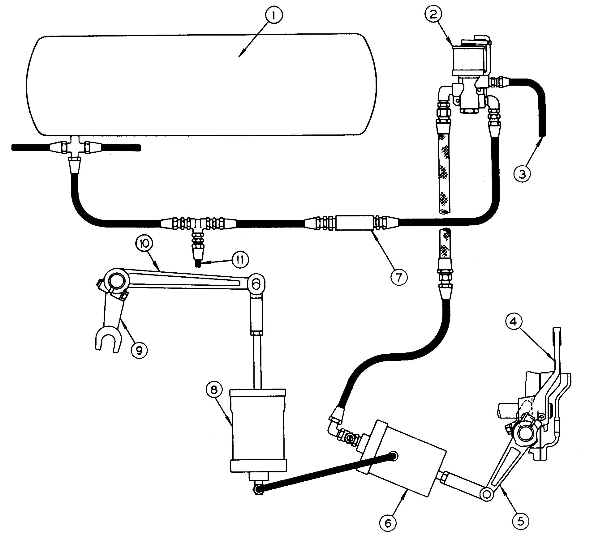 The World's First Successful Torque Converter Automatic Transmission Was In A Bus: The 1938-1948 Yellow Coach/GMC Spicer Hydraulic Transmission 13 Air system components of a hydraulic transmission