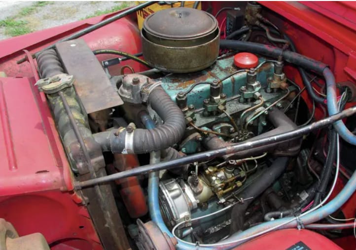 My New 1966 Jeep CJ-5 With F-Head 134 Four: Part 1 - "I'd Rather Drive Than Ride" 26 a jp d