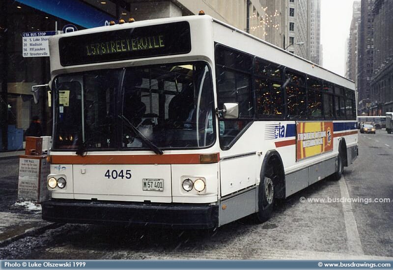 1984-88 MAN “Americana” Urban Transit Bus - Promising Start, Quick Exit 5 cta4045