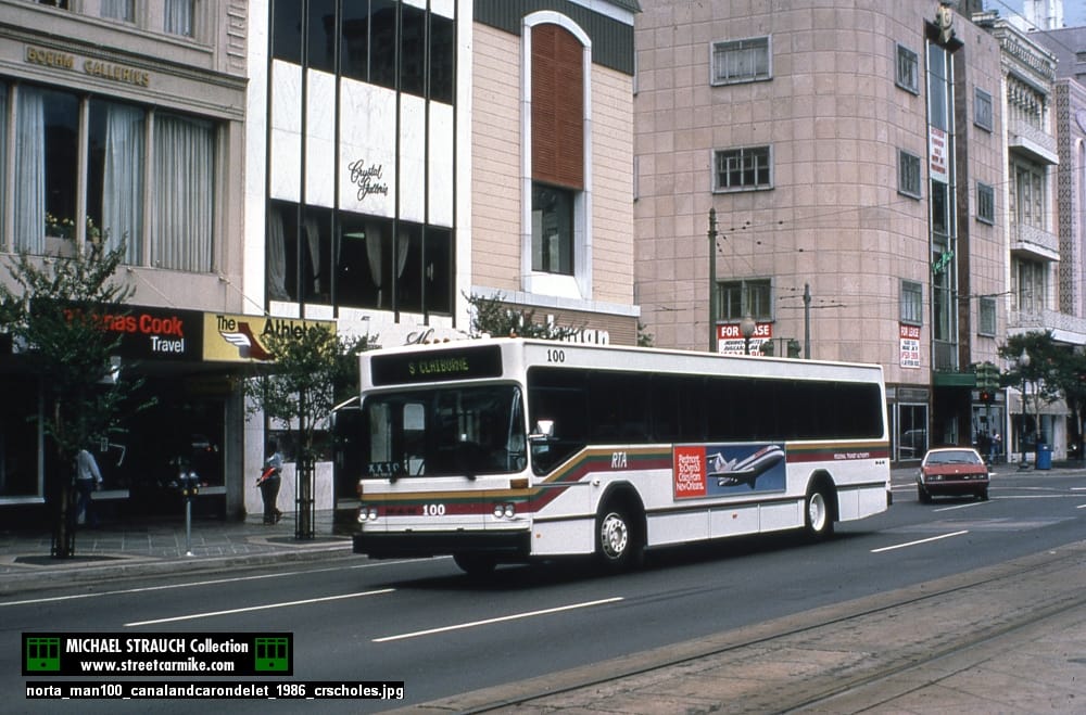 1984-88 MAN “Americana” Urban Transit Bus - Promising Start, Quick Exit 1 norta man100 canalandcarondelet 1986 crscholes
