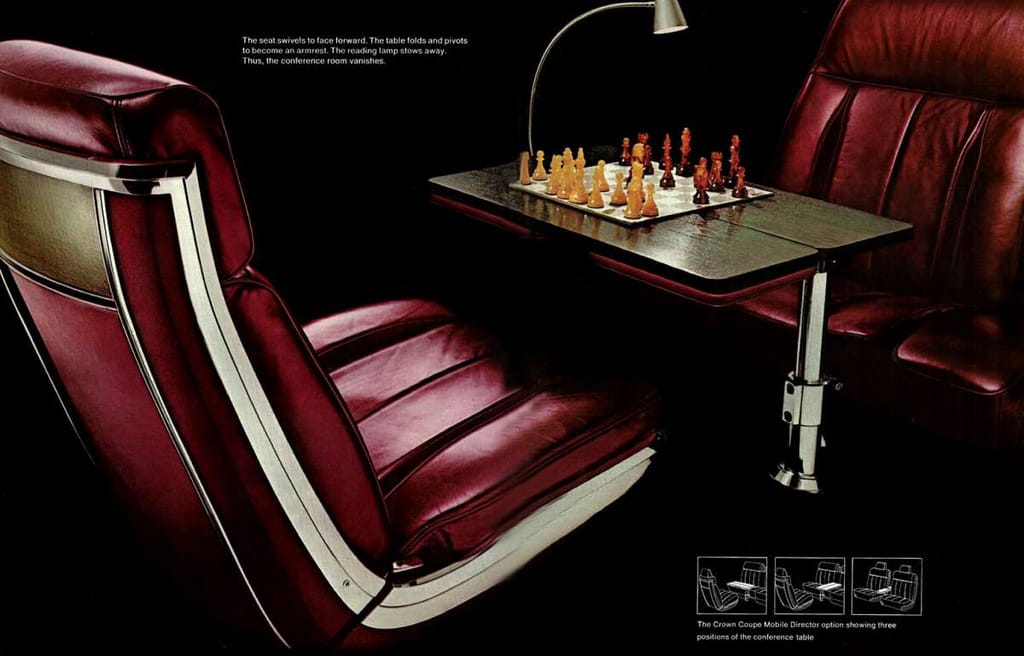 Rare Find: 1967 Imperial With Director's Chair Option - Chrysler's Luxury Statement 3 Mobile director interior seating