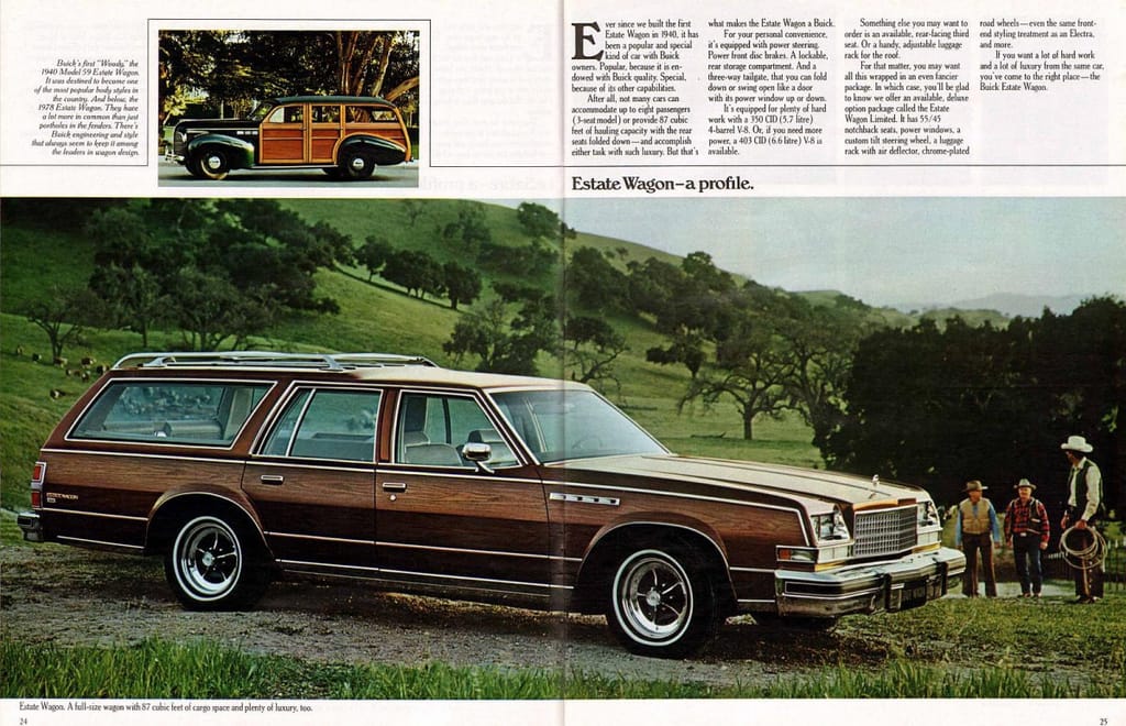 Curbside Classic: 1996 Buick Roadmaster Collector's Edition - "B" There 'Til The End 4 1978 Buick Full Line Prestige-24-25