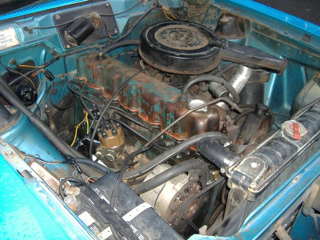Cars Of A Lifetime: 1981 AMG DJ5 – The Mailman Never Knocks 2 1975 AMC Hornet 232 I6 engine