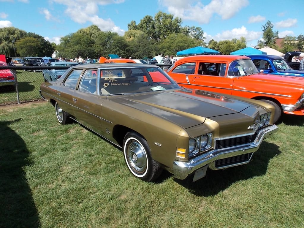 Car Show Outtakes: Nocturne in Brown and Gold: Falling Rockets (and other Things) 2 9-9-12 015