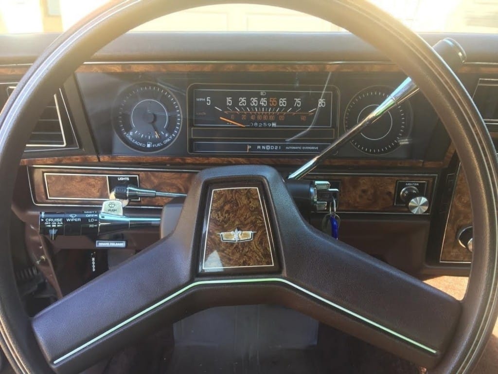 COAL: 1984 Chev Caprice - Second Verse, Same(?) as the First 7 1984 Chevrolet Caprice Interior 002 1024x768 1
