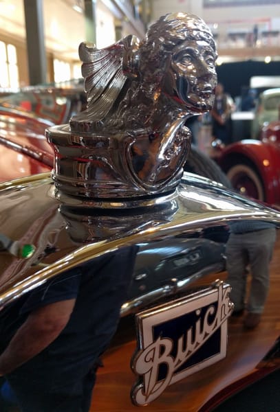 Car Show Classics: Vintage GM Roadsters At Motorclassica 4 1928 Buick mascot