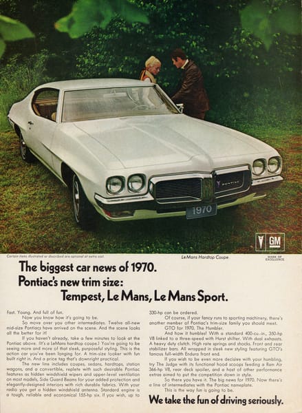 Pontiac Canadian 1970 leMans