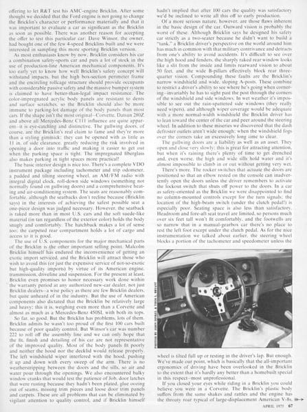 Vintage R&T Review: The Bricklin - Great Job or Con Job? 4 bricklin0002-900