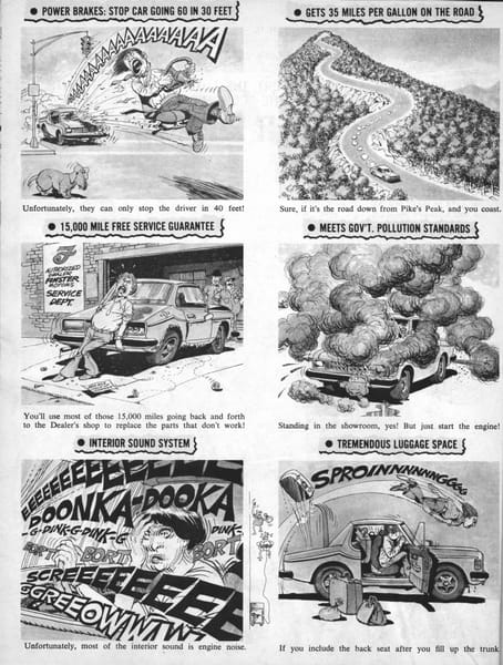CC Humor: MAD About Car Ads 2 MAD Fireburner Ad 2