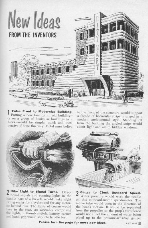 Better Living Through Science: Highlights From The July 1953 Issue Of Popular Science 13 inventions 1