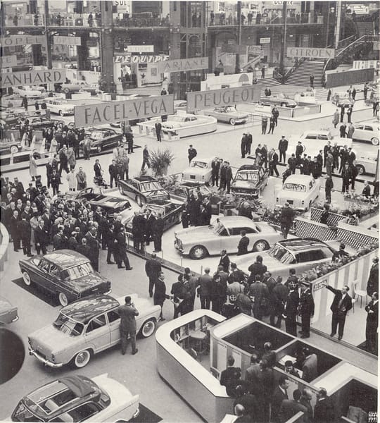 Automotive History: French Deadly Sins (Sports/Luxury Edition, Part 2) – Facel-Vega Facellia 10 salon2lauto 1959