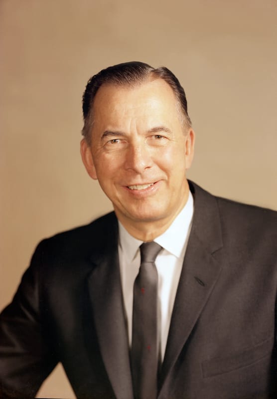 Color press photo of Ed Cole