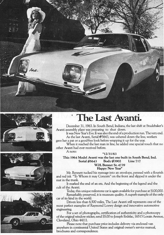 Studebaker Avanti