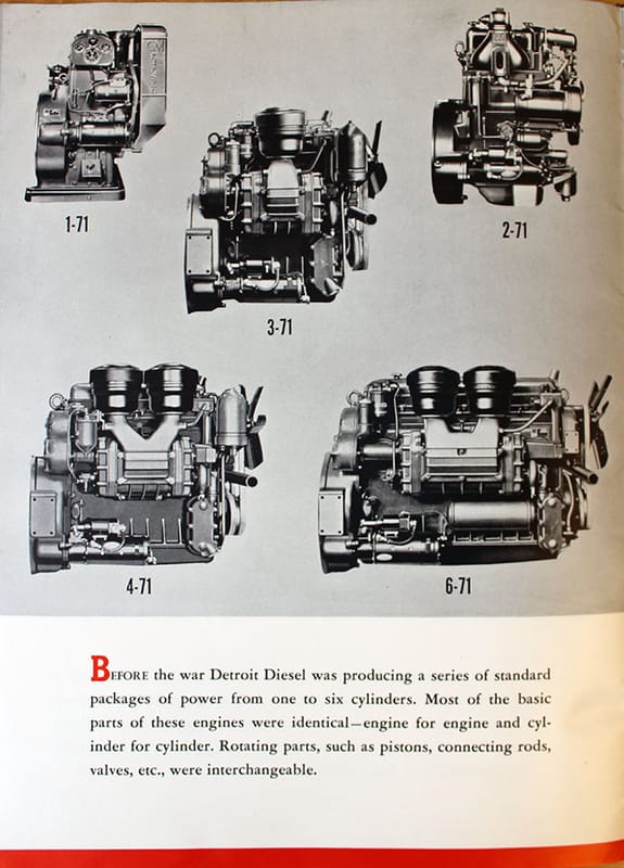 Truck History: 1939 GMC - First Year For The Legendary "Jimmy" Detroit Diesel -- It's Still Being Built 85 Years Later 5 DD 71 family