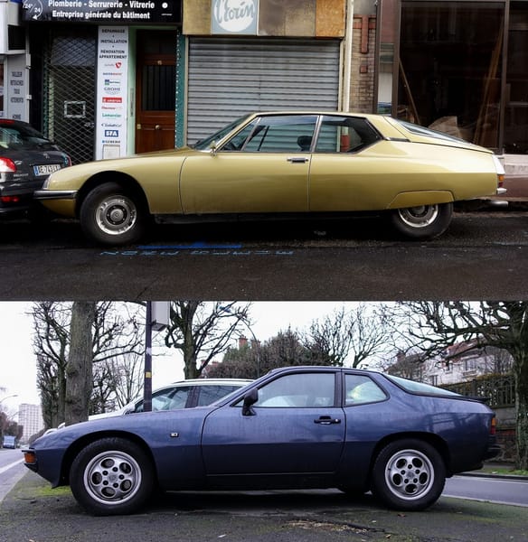 Cohort Outtake: Did the Citroen SM Influence the Design of the Porsche 924? 1 Citroen SM side benoit vert