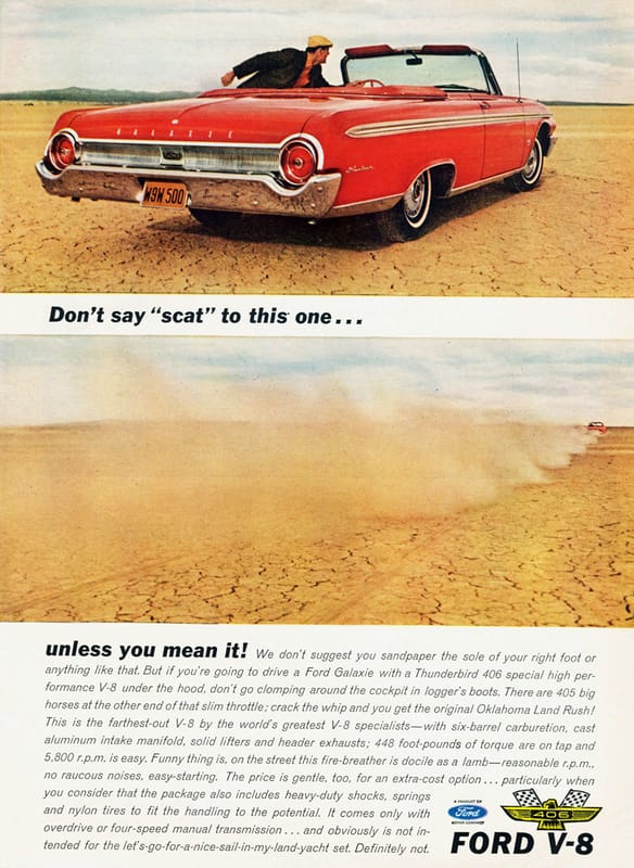Antique Store Classic: 1962 Ford Owner's Manual, Decoding Some Fella's New Car - Part II 9 1962 Galaxie