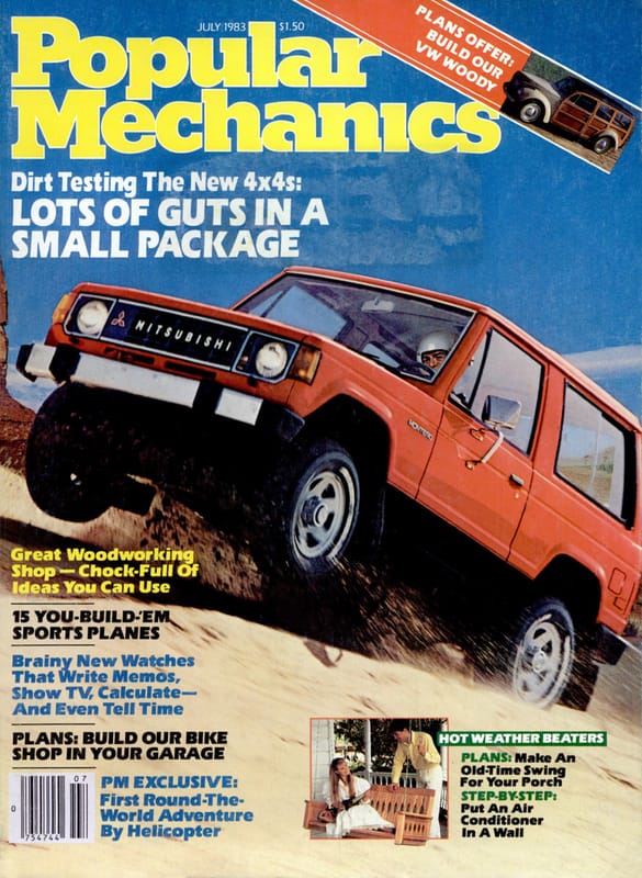 Curbside Classics: '84 & '89 Mitsubishi Montero - From The Era Of Boxy SUVs 5 Popular Mechanics July 1983