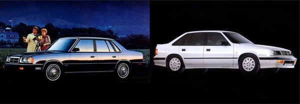 Curbside Classic: 1991 Dodge Dynasty - Enter Alexis 6 Dodge 600 Lancer