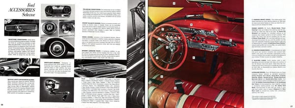 Antique Store Classic: 1962 Ford Owner's Manual, Decoding Some Fella's New Car - Part II 11 1962 Galaxie 5