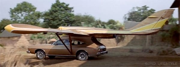 Flying Matador from Bond movie