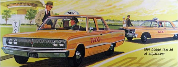 Dodge Coronet 1967 cabs