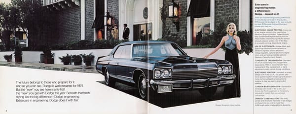 Curbside Classic: 1977 Dodge Royal Monaco Brougham - La Fin De La Ligne 6 1974 Dodge Full Line 02 03