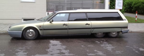 CC Global Outtake: Citroen CX Pickup with Integrated Cover - CXamino 5 Citroen CX loadrunner 2