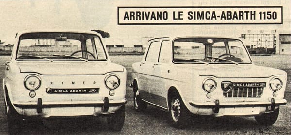 Curbside Classic: 1965 Abarth-Simca 2000 GT Corsa – Turin And Poissy, Nitro And Glycerin 4 Simca abarth 1150