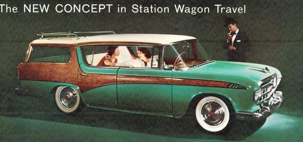 Junkyard Classic/Automotive History: 1955 Rambler Cross Country - How Rambler Won The Compact And Price Wars Of The 1950's And Saved AMC 78 Rambler 1956 cross country hardtop