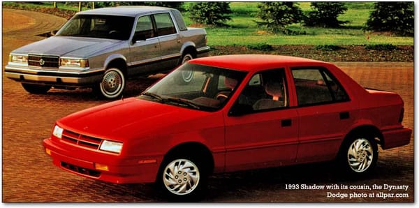 Curbside Classic: 1991 Dodge Dynasty - Enter Alexis 14 shadow dynasty