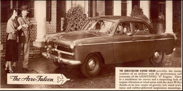 Junkyard Classic/Automotive History: 1955 Rambler Cross Country - How Rambler Won The Compact And Price Wars Of The 1950's And Saved AMC 35 Willys Aero Falcon