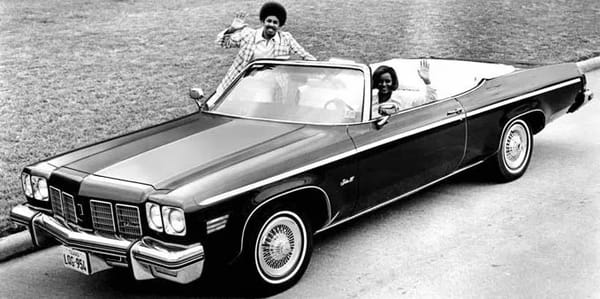 The Last Full-Size Convertibles - The End Of An Era 24 1975 oldsmobile delta convertible press photo