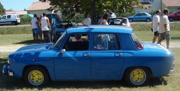 Car Show Classics: At The Chappelle de Vehicules Anciennes At Tonneins, France, For The Fete Of Saint Christopher. 37 renault 8 gordini