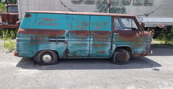 Curbside Find: 1961-62 Corvair 95 Corvan - Waiting To Be Back On Service? 2 53831595970 b266595a81 k