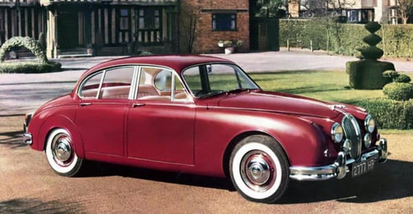 Curbside Classic: 1965 Jaguar 3.4S (S-Type) – Sir William’s Bastard Child 3 jaguar mk2 1959 1967