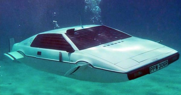 Underwater Lotus from Bond movie