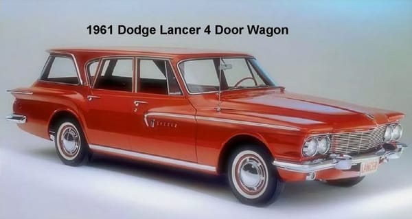 Vintage Review: 1961 Dodge Lancer With Three Slant Sixes: 170, 225 & 225 Hyper-Pak - Does It Live Up To The Hype? 13 lancer wagon
