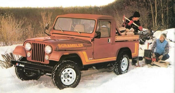Curbside Classic: 1985 Jeep Scrambler (CJ-8) - A Pickup In Disguise 12 Brochure 1982 Jeep Scrambler b