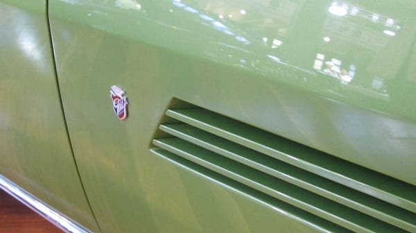 Car Show Classics More Highlights From Motorclassica 14 Ghia badge